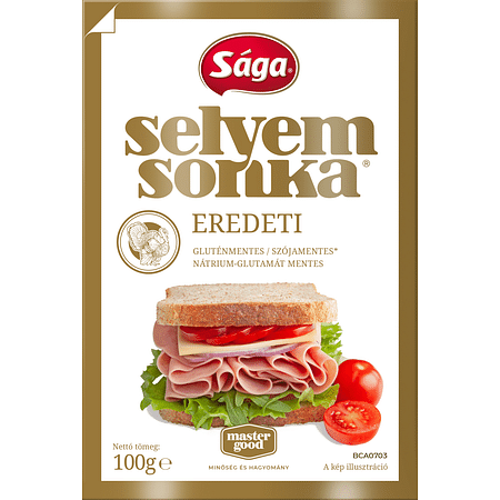 Sága szel  Selyemsonka eredeti 100g.