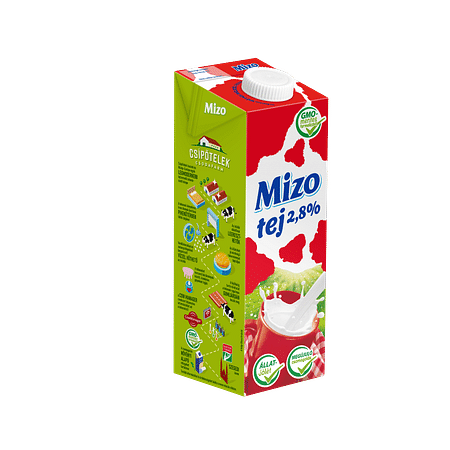 Mizo UHT Tej 2,8% 1000 ml.