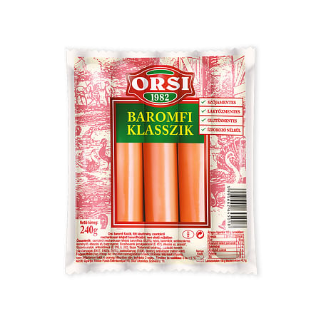 Orsi baromfi virsli 240g.