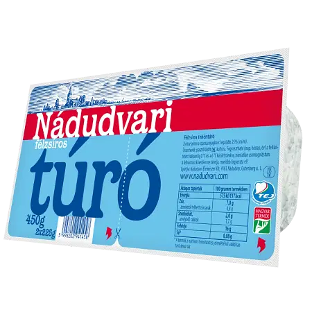 Nádudvari túró 450gr fzs.(KÉK)