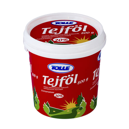 Tolle tejföl 800 g. 20% VÖDRÖS