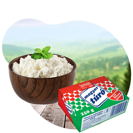 Magyar túró 250gr zacskós
