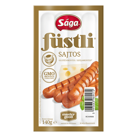 Master Good-Sága Füstli 140gr sajttal