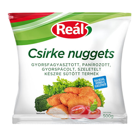 Reál Csirke nuggets 500 g.