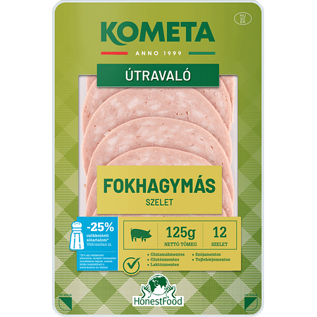 Kometa 125g. szel. Útravaló fokhagymás felv.