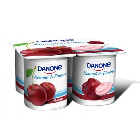 Danone K és F.4x125g. Meggy