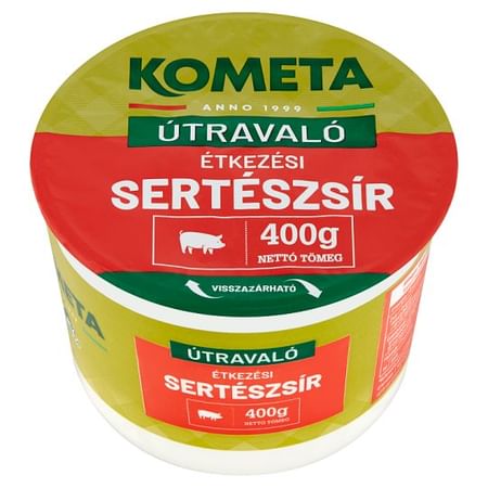 Kometa Sertés zsír 400g