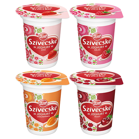 Zott szivecske joghurt 315 gr