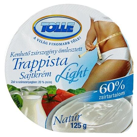 Tolle trappsajtkrém light 125 g