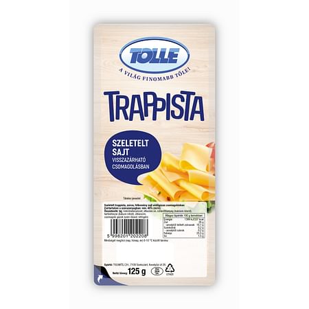 Tolle Szeletelt trappista 125g