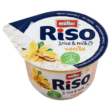 Müller tejberizs vanília 200g.