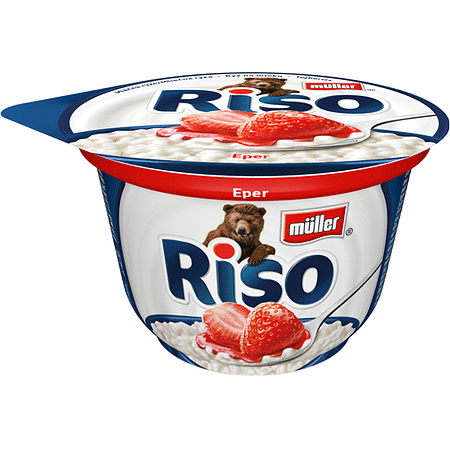 Müller tejberizs eper 200g.