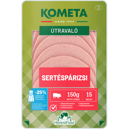 Kometa szel.150 g Sertéspárizsi vg.