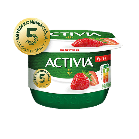 Danone Activia 125gr eper