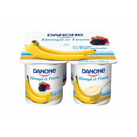 Danone K és F 4x125gr erdei-banán