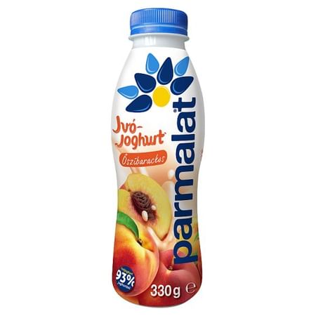 Parmalat ivójoghurt 330g. őszibarack
