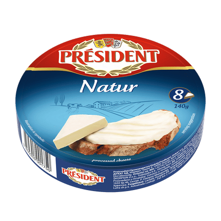President ömlesztett sajt 140g. natúr