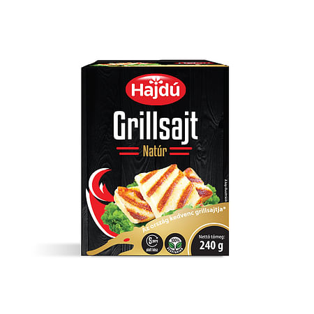 Hajdúsági grill sajt natúr 240 g.