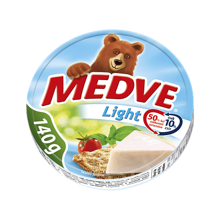 Medve dobozos sajt 140g. FIT (light)