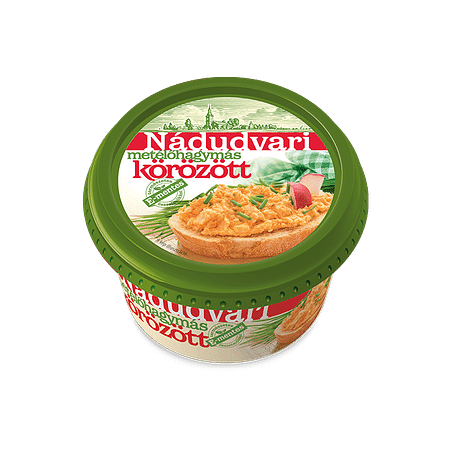 Nádudvari körített túró metélohagymás 135g.