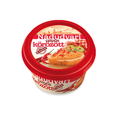 Nádudvari körített túró csípospaprikás 135g.