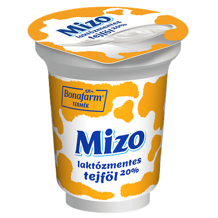 Mizo laktózmentes tejföl 150gr 20%