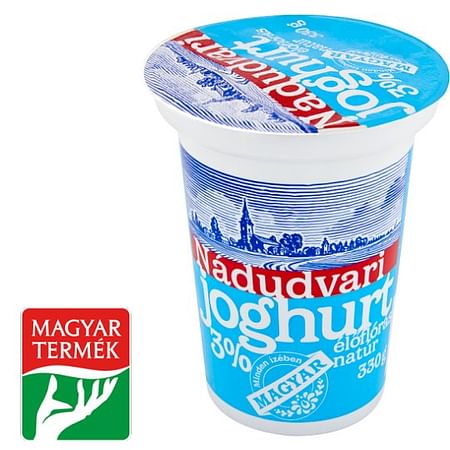 Nádudvari natúr joghurt 3% 330 g