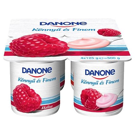 Danone K és F.4x125g málna