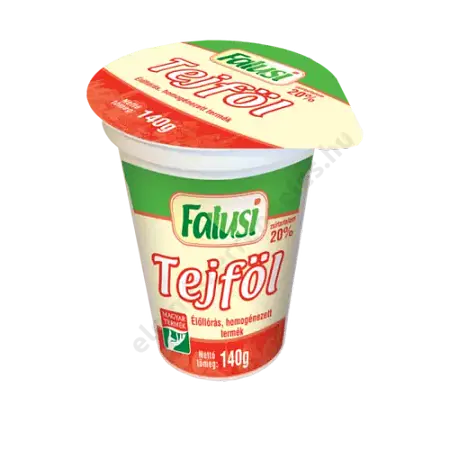 Falusi tejföl 140 g. 20%