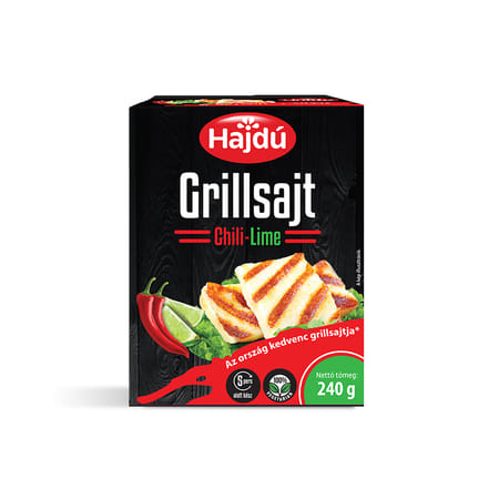Hajdúsági grill sajt chili&lime240g