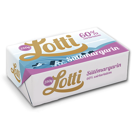 Lotti margarin sütő 250 g. 60%