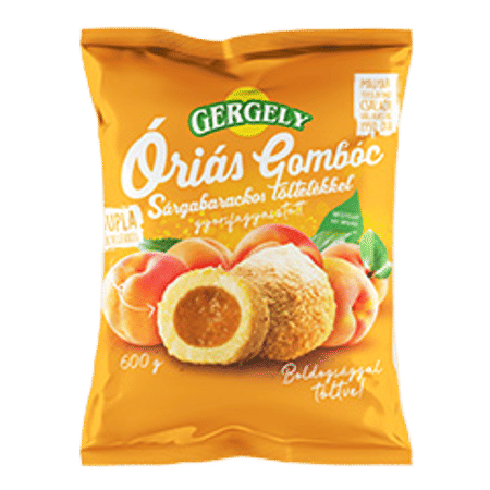 Gerg. Óriás gombóc sárgabar. 600 g.