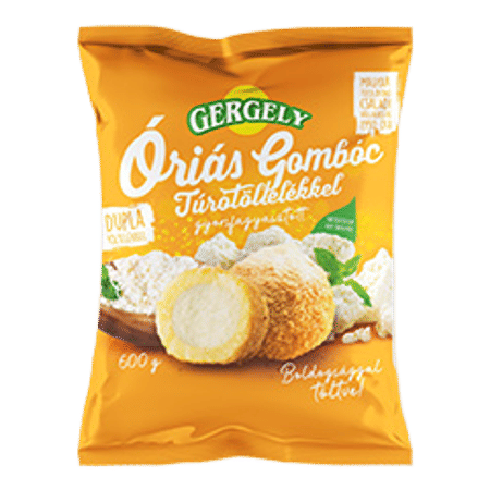 Gerg. Óriás gombóc túrót. 600 g.