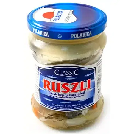 Ruszli 400g. Classic üveges