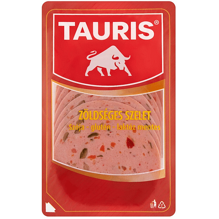 Tauris szel. zöldséges felvágott 80g.