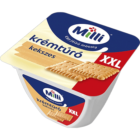 Milli krémtúró XXL kekszes 150g.