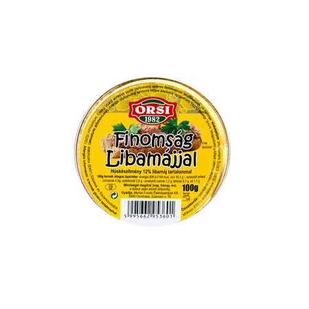 Orsi Finomság libamájjal 100g