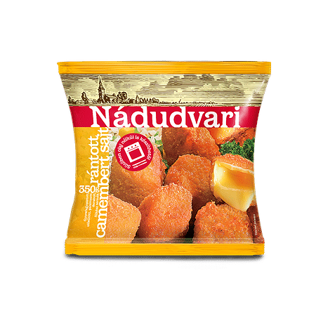 Fagy. Nádudvari Rántott camembert sajt 350g