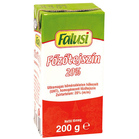 Falusi főzőtejszín 20% 200g