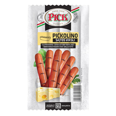 Pick Pickolino 140g.virsli sajtos vf.