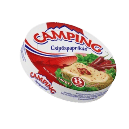 Camping sajt 140g CSÍPŐSPAPRIKÁS körd.