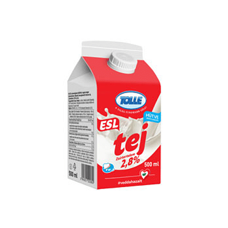 Tolle ESL tej 2,8 % 0,5l dobozos