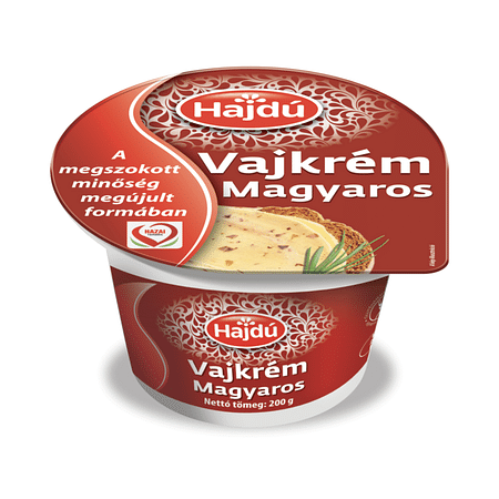 Hajdú vajkrém 200g magyaros