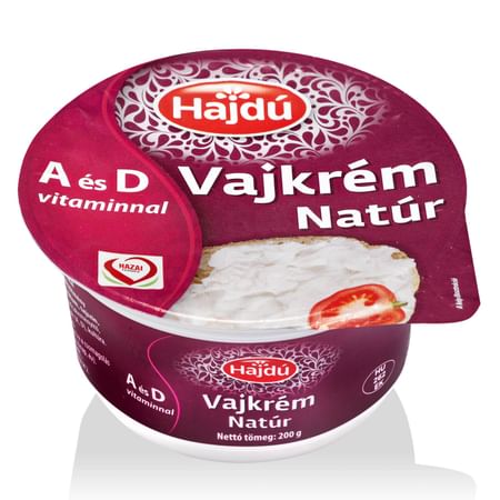 Hajdú vajkrém 200g zöldfűszeres