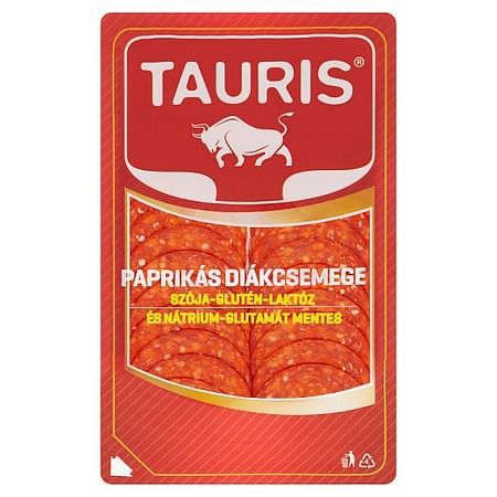 Tauris szeletelt paprikás diákcsemege 55g.