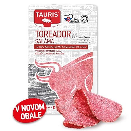 Tauris szeletelt toreádor szalámi 55g.