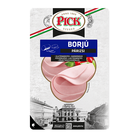 Pick szelt. Borjú párizsi vg. 100g