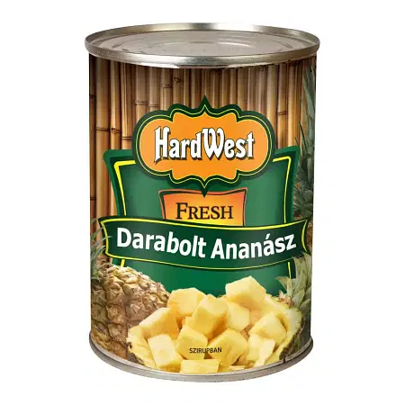 Ananász darabok 565 g.Hardwest