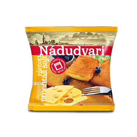 Fagy. Nádudvari Rántott ementáli sajt 350g