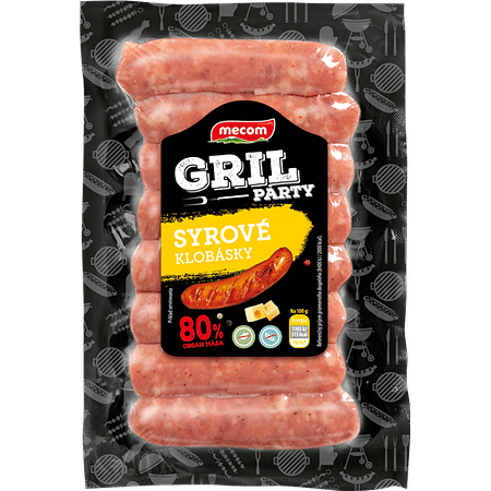 Kaiser Grillkolbász sajtos 210g